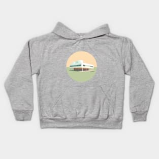 Villa Savoye by Le Corbusier Kids Hoodie